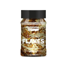 Pentart színes fólia pehely - barokkarany dekorációs kellék