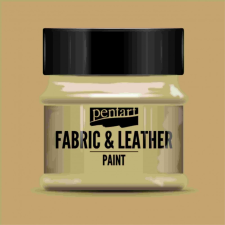 Pentart Textil és bőrfesték 50ml - világosbarna textilfesték