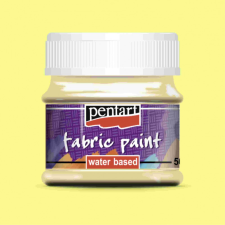 Pentart Textilfesték vanília 50ml textilfesték