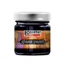 Pentart Üvegfesték 30 ml kék - Glass Paint (1 db) üvegfesték