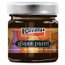  Pentart üvegfesték oldószeres 30 ml barna üvegfesték