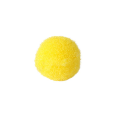 Pentart Zsenília pompon 1 cm - mustársárga dekorációs kellék