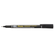 Pentel Alkoholos marker, 0,5 mm, PENTEL "NF450", fekete filctoll, marker