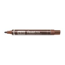 Pentel Alkoholos marker fém testű 4,3mm kerek hegyű N50-EE Pentel Extreme barna filctoll, marker