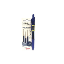 Pentel EnerGel LR7 Zseléstollbetét készlet ajándékkal - 0,35mm / Kék (3 darabos) tollbetét