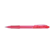 Pentel Golyóstoll, 0,35 mm, nyomógombos, PENTEL "BK417", rózsaszín toll