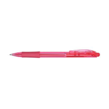 Pentel Golyóstoll, 0,35 mm, nyomógombos, PENTEL "BK417", rózsaszín - PENBK417R (BK417-P) toll