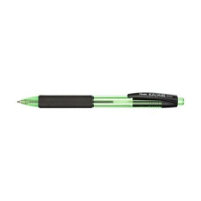 Pentel Golyóstoll, 0,35 mm, nyomógombos, PENTEL "Kachiri BK457", zöld toll