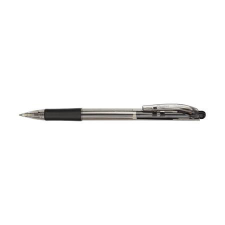 Pentel Golyóstoll, 0,35 mm, nyomógombos, PENTEL "BK417", fekete toll