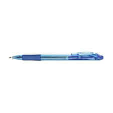 Pentel Golyóstoll, 0,35 mm, nyomógombos, PENTEL &quot;BK417&quot;, kék toll