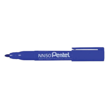 Pentel Marker Pentel NN50-C permanent kerek 5.0 mm kék filctoll, marker