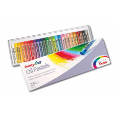 Pentel Olajpasztell kréta, PENTEL, "Arts", 25 különböző szín kréta