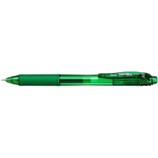 Pentel Rollertoll zselés 0,25mm, tűhegyű BLN105-DX, Pentel EnerGelX, írásszín zöld toll