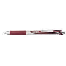 Pentel Rollertoll zselés 0.7mm, Pentel EnerGel BL77-BGX, írásszín bordó toll