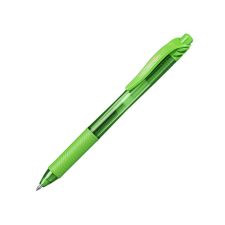 Pentel Rollertoll zselés golyóátmérő 0,7 mm, Pentel EnerGelX BL107-KX, írásszín világoszöld toll