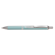 Pentel Rollertoll zselés PENTEL EnerGel fém test nyomógombos prémium 0,35 mm aqumarine toll