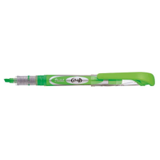 Pentel Szövegkiemelő, 1-3,5 mm, PENTEL &quot;SL12&quot;, világoszöld filctoll, marker