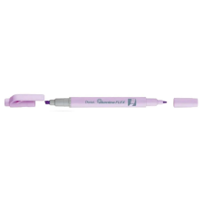 Pentel Szövegkiemelő kétvégű 1/3,5mm, vágott és kúphegyű, pentel pasztell lila filctoll, marker