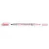 Pentel Szövegkiemelő kétvégű 1/3,5mm, vágott és kúphegyű, pentel pasztell rózsaszín