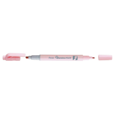 Pentel Szövegkiemelő kétvégű 1/3,5mm, vágott és kúphegyű, pentel pasztell rózsaszín filctoll, marker