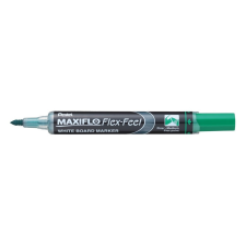 Pentel Táblamarker 1-5mm,hajlékonyhegyű, PENTEL Maxiflo Flex Feel zöld filctoll, marker