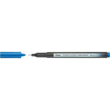 Pentel Tűfilc, 0,4 mm, PENTEL &quot;Pointliner&quot;, jégkék filctoll, marker