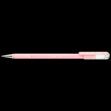 Pentel Zselés toll 0,4mm, kupakos Pentel Hybrid K108-PP, írásszín pastel pink toll