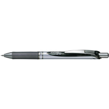 Pentel Zseléstoll, 0,35 mm, nyomógombos, PENTEL "EnerGel BL77", fekete toll