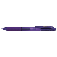 Pentel Zseléstoll, 0,35 mm, nyomógombos, PENTEL "EnerGelX BL107", lila toll