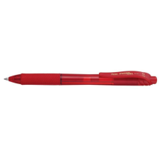 Pentel Zseléstoll, 0,35 mm, nyomógombos, PENTEL EnerGelX BL107, piros (PENBL107P) toll