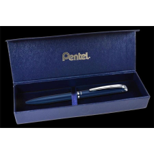Pentel Zseléstoll, 0,35 mm, rotációs, diplomatakék tolltest, PENTEL "EnerGel BL-2007" kék toll