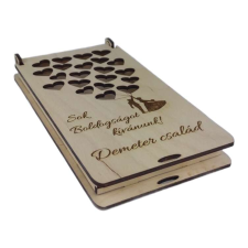  Pénz átadó doboz esküvőre, születésnapra, ballagásra ajándéktárgy