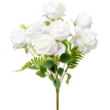  Peónia, hortenzia csokor 9v. M50cm 35db/# dekorációs kellék