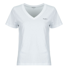 Pepe Jeans Rövid ujjú pólók MAE V NECK Fehér EU M női póló
