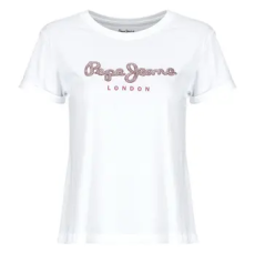 Pepe Jeans Rövid ujjú pólók NADDA Fehér EU XS