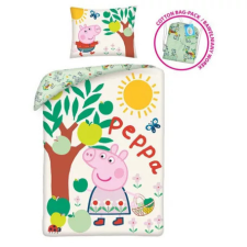 Peppa malac ágyneműhuzat 140×200cm, 70×90 cm lakástextília