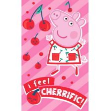 Peppa malac Cherrific kéztörlő, arctörlő, törölköző 30x50 cm lakástextília