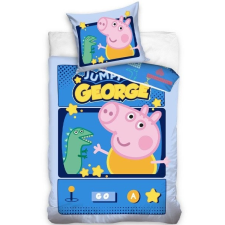 Peppa malac- dinós ágyneműhuzat (100 % pamut) (191036) lakástextília