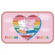 Peppa malac Friends lábtörlő, fürdőszobai kilépő 40x70 cm lakástextília