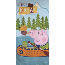 Peppa malac Kayak fürdőlepedő, strand törölköző 70x140cm babatörülköző, kifogó