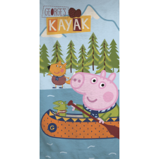 Peppa malac Kayak fürdőlepedő, strand törölköző 70x140cm babatörülköző, kifogó