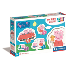 Peppa malac My First baba forma puzzle Clementoni puzzle, kirakós