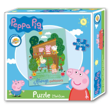  Peppa malac Outdoors puzzle 50 db-os puzzle, kirakós