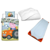 Peppa malac Peppa malac ovis ágyneműhuzat, derékalj és paplan/párna szett 100x135 cm 40x60 cm (Tractor)