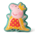Peppa malac Peppa malac Queen formapárna, díszpárna 35 cm Velúr