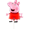 Peppa malac Peppa malac Red mini fólia lufi 35 cm (WP)