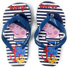  Peppa Malac Pirate gyerek papucs, Flip-Flop 24-29