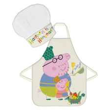 Peppa malac Shake gyerek kötény 2 darabos szett konyhakészlet