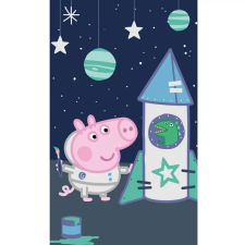 Peppa malac Space kéztörlő, arctörlő, törölköző 30x50 cm lakástextília