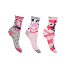 Peppa malac Sparkle Steps Grey gyerek zokni 31/34 gyerek zokni